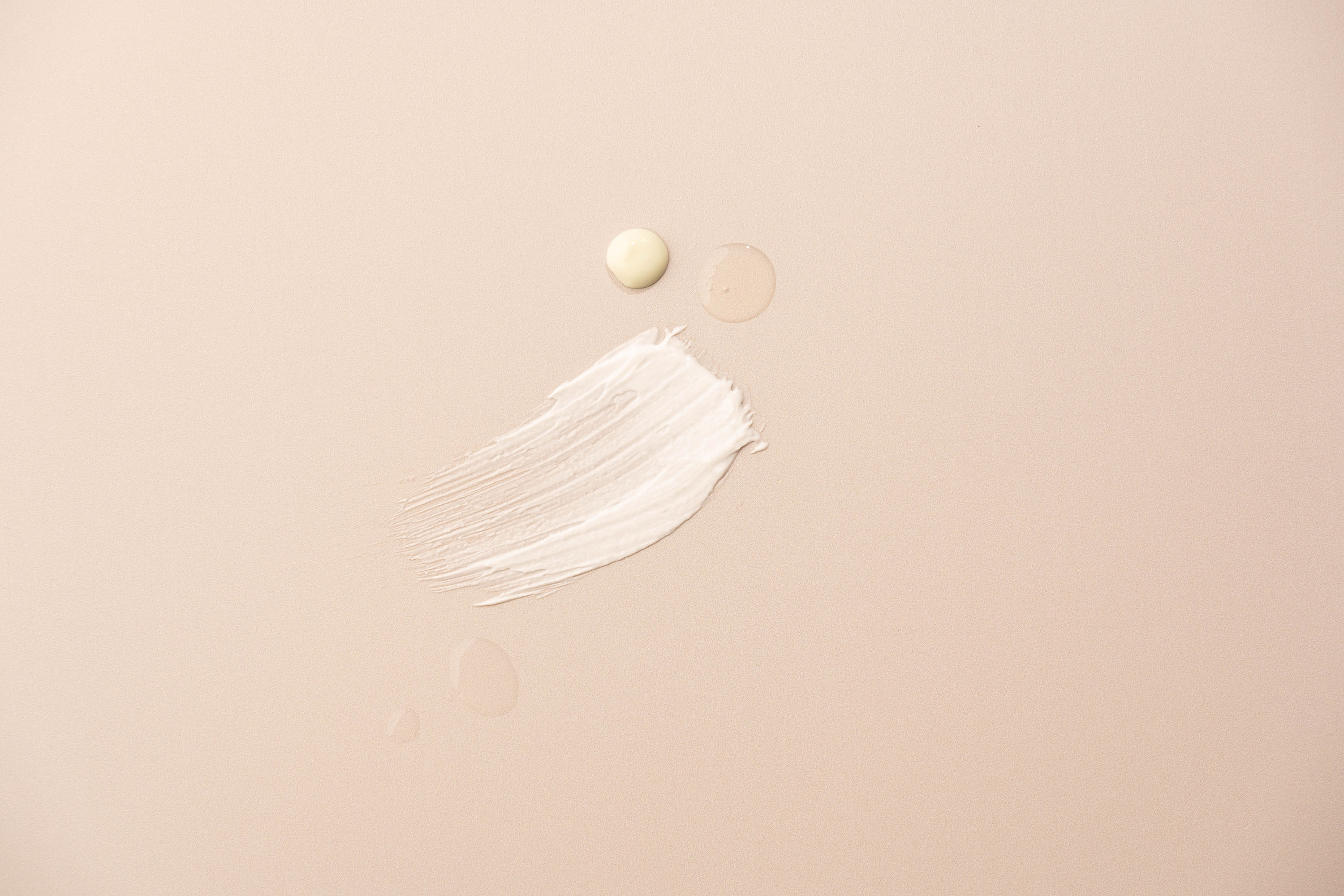 Texture sample skin care product