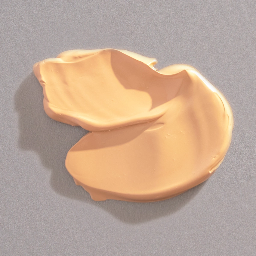 Close-up texture - Cream texture of tinting cream