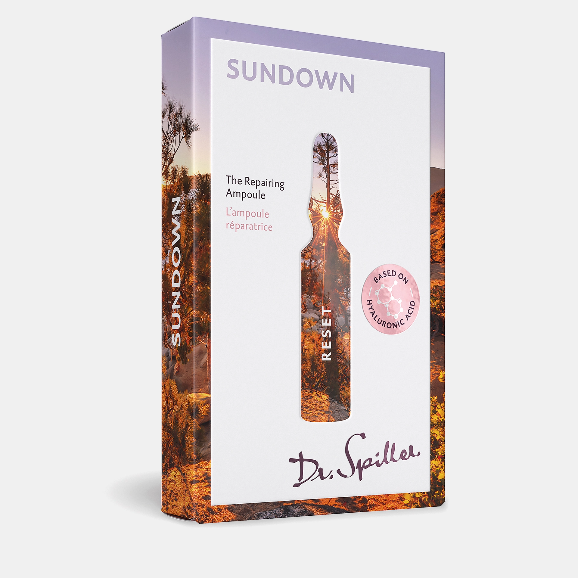 RESET - The Repairing Ampoule RESET - The Repairing Ampoule – 7 x 2ml Gesichtsampulle Ideal nach dem Sonnenbad – Dr. Spiller