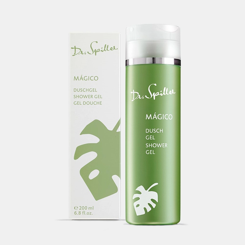 Magico Shower Gel MAGICO Shower Gel from Biomimetic Skincare - 200ml pump dispenser & packaging