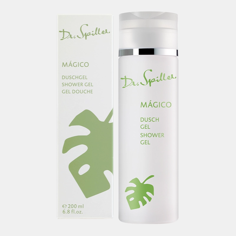 Magico Shower Gel MAGICO Shower Gel from Biomimetic Skincare - 200ml pump dispenser & packaging