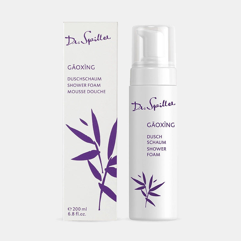 Gaoxing Shower Foam GAOXING Shower Foam from Biomimetic Skincare - 200ml product & packaging
