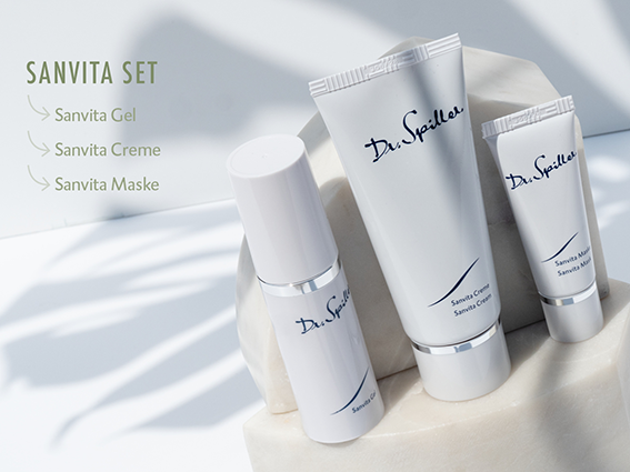 Dr. Spiller SANVITA Cosmetics Set Content
