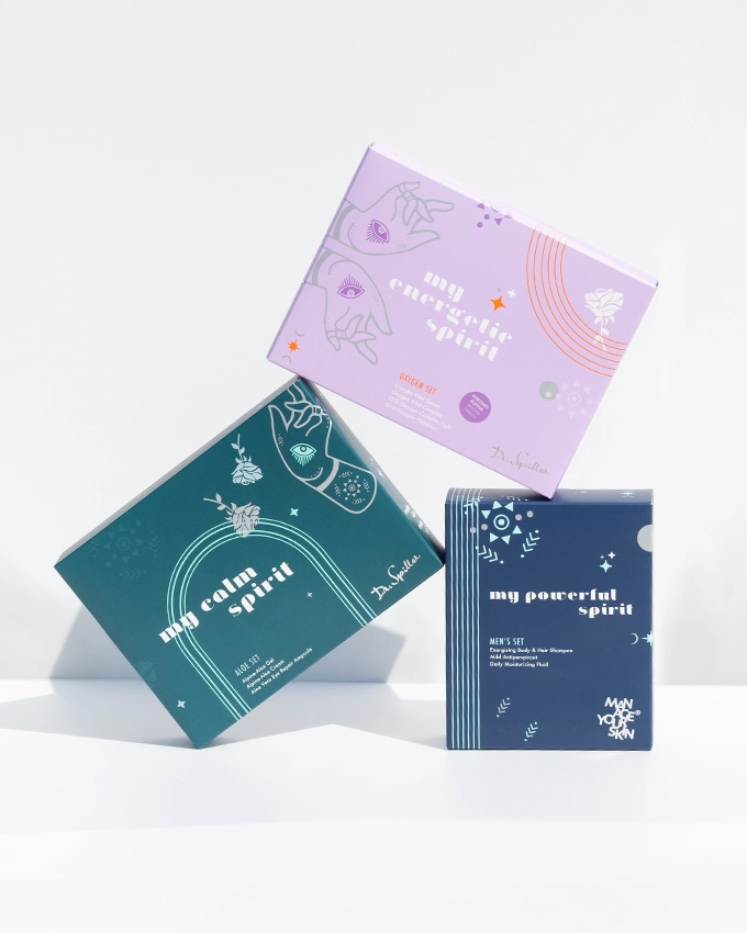 Dr. Spiller Xmas24 Signature Collection Verpackungen