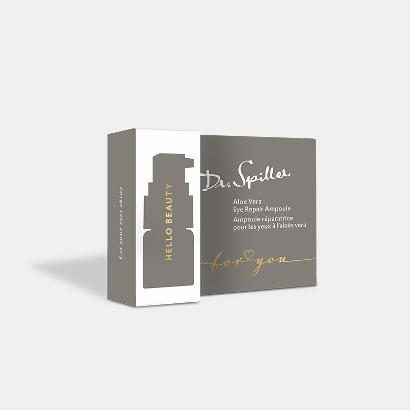 Aloe Vera Eye Repair Ampoule – LOVE EDITION Dr. Spiller Love Edition Aloe Vera Eye Ampoule Set