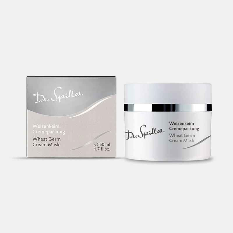 Wheat Germ Cream Mask Wheat Germ Cream Mask – 50ml Facial Care Pampers Dry Skin – Dr. Spiller