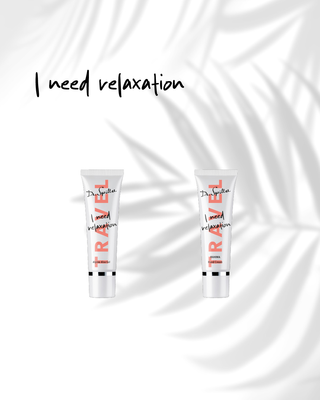 Rahima Handcreme und Alpine-Aloe Gel in 30 ml Tube Reisegröße