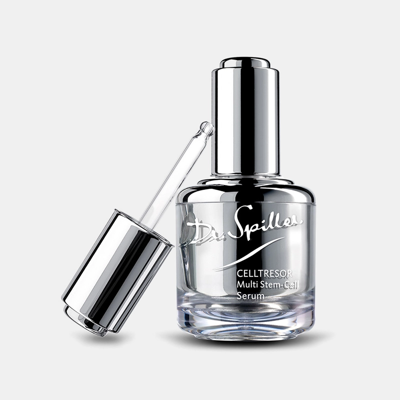CELLTRESOR Multi Stem-Cell Serum - skin care product opened with visible cream