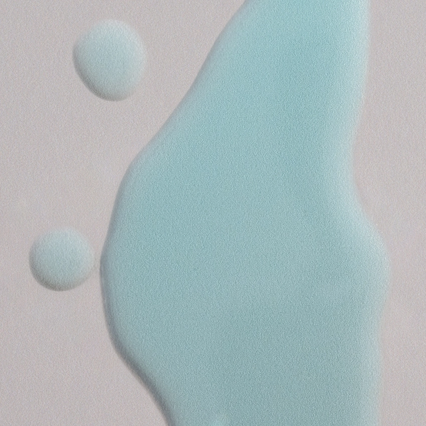 Nahaufnahme Textur - bläulichesTonic