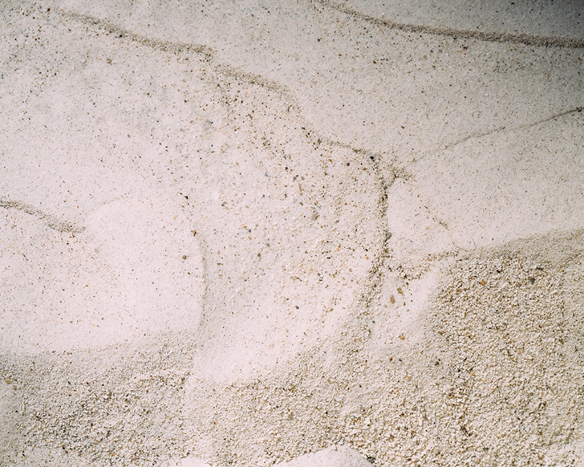 Textured sand with natural lines